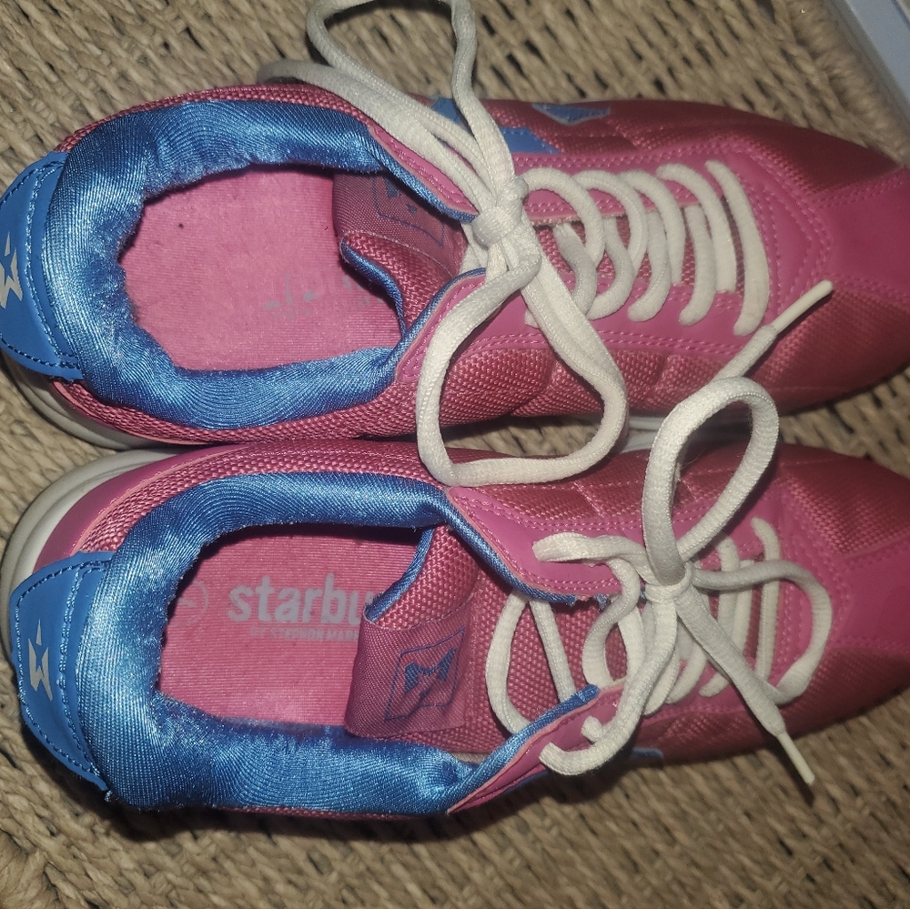 Starbury pink & blue sneakers size 7
